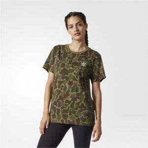 Adidas Pharrell Williams Hu Hiking Camo Tee